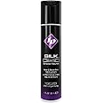 ID Lubricants Silk Personal Lubricant - Water and Silicone Based Lube, 1 Fl Oz Bottle, Creamy White, (SLK-01)