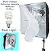 Linco Studio Lighting Light Video Photo Softbox Photography Kit Backdrop Muslin