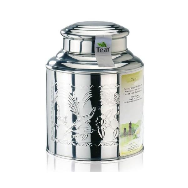 MILKY OOLONG - Aromatisierter grüner Tee - im Tea Caddy (Teedose) - Ø130 mm, Höhe 180mm (500g)
