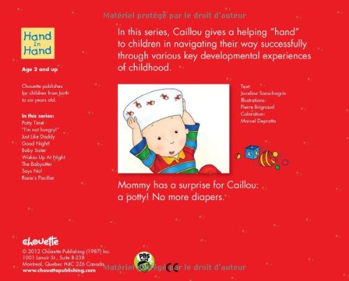 Caillou: Potty Time (Hand-in-Hand series)
