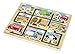 Melissa & Doug Deluxe Wooden Vehicles Maze Puzzle