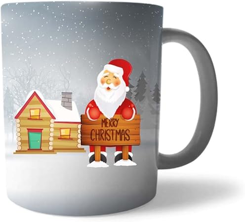 Idee Regalo Natale Amazon.Tazza Di Natale Idea Regalo Natalizia La Casa Di Babbo Natale Amazon It Casa E Cucina