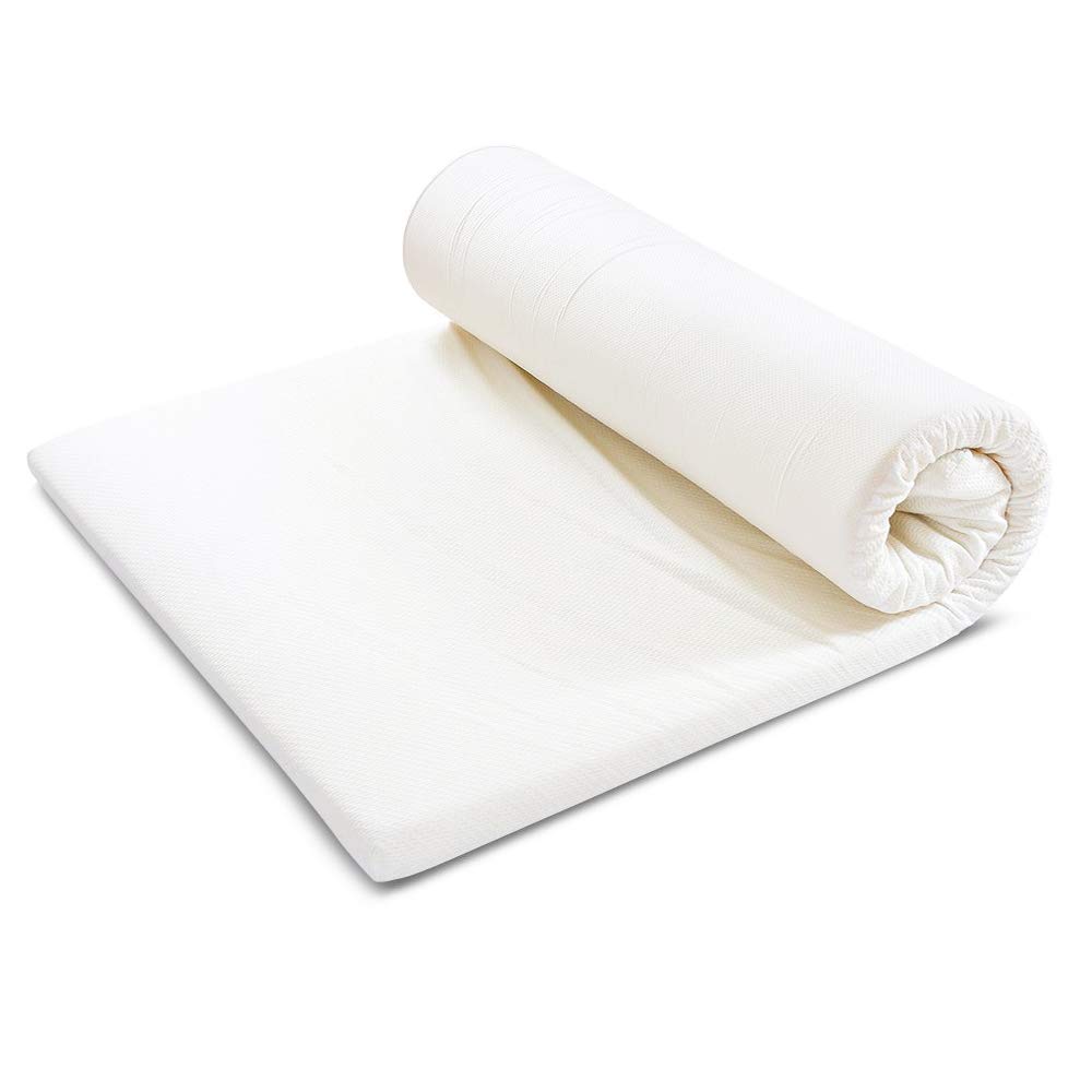 TITIROBA 高反発マットレス 体圧分散 敷布団 ベッドマット 寝返りサポート 腰痛 簡単収納 通気性 快適睡眠 折りたたみ コンパクト 畳んで収納できる 布団 パット 高密度30D ダブル 140X200X3cm ホワイト商品画像