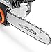 VonHaus 14 Inch 40V Max Cordless Chainsaw with Brushless Motor, Auto-Tension, Kickback Handle, 4.0Ah Lithium-Ion Battery and Charger Kit Included