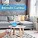 RENWER Essential Oil Diffuser, 500ml Remote Control Diffusers for Essential oils, Ultrasonic Humidifier, Aromatherapy Diffuser with 7 Color Changing LED Lights & Waterless Auto-Offthumb 4