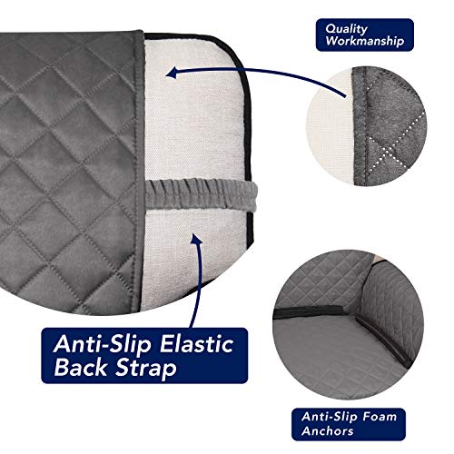 PureFit Reversible Quilted Sofa Cover, Water Resistant Slipcover