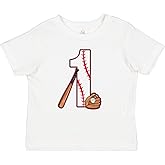 inktastic Baseball First Birthday- 1 Year Old Baby T-Shirt