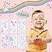 LEEHUR Unicorn Mermaid Party Favors Supplies for Kid 60pcs Bracelet Ring Keychain Tattoo Stamper Girl Boy Reward Prizes Birthday Souvenirs Carnival Event Goodies Bag Filler Christmas Stocking Stuffers