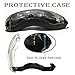 mieres Swimming Goggles Swim Goggles with Anti-Fog 100% Uv Protection No Leaking Triathlon Swim Glasses with Free Earplugs Protection Case & Nose Clips for Adult Men Women Kids Cover