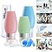 Travel Bottles, Chamch TSA Approved Leakproof Refillable Travel Containers, Portable Squeezable Silicone Travel Tubes Set with Spray Bottle