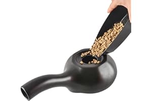 50G Home Coffee Bean Roaster Ceramic Handy Coffee Roaster Baking Coffee Beans Roasting Machine for Household Self Roasting Ri