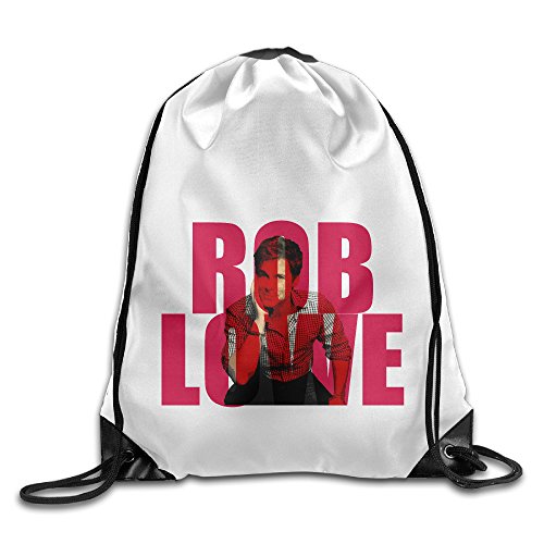 Bekey Rob Lowe Gym Drawstring Backpack Bags For Men & Women For Home Travel Storage Use Gym Traveling Shopping Sport Yoga Running