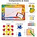 Wow Four Design Two AquaDoodle Mat - one Large Aqua Magic Mat and one Travel Water mat -Educational Toys Gifts for Age 2 3 4 5 6 Year Old