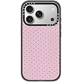 CASETiFY Impact iPhone 17 Pro Case [Slim/Compatible with Magsafe / 8.2 ft. 4X Military Grade Drop Protection] - Vintage Geometric Abstract Pink - Clear Black