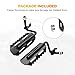 AUXMART Foot Pegs, Front Door Footrest Footpegs Foot Rest Pedals Replacement for Jeep Wrangler JK 2007-2017 (Pack of 2)