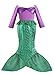 ALIZIWAY Little Girl Mermaid Princess Dresses Ariel Costume for Grils Birthday Party Halloween Cosplay Costumes 058M