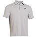 Under Armour Elevated Heather Stripes Polo White/True Gray Heather/Black X-Large