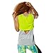 Zumba Womens Be The Beat Cutout Layered Tank