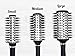Round Barrel Ceramic Hair Brush - Natural Boar Bristles for Volumizing, Blow-Drying, Curling, Shine, Straigthening - Anti Frizz and Static - Ergonomic Travel Friendly - 1.5 inch - Get Amazing Hair Now