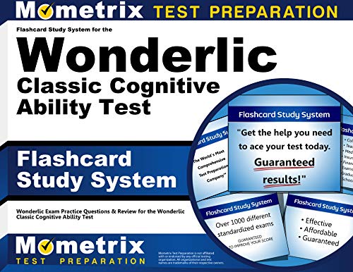 Flashcard Study System for the Wonderlic Classic Cognitive Ability Test: Wonderlic Exam Practice Questions & Review for the Wonderlic Classic Cognitive Ability Test (Cards) by Wonderlic Exam Secrets Test Prep Team