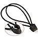 VERY100 Strong Elastic Bungee Rubber Bands for Slingshot Catapult Sling (3pcs)(Black)