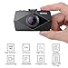 VETOMILE V2 Dash Cam 2.5K HD 1440P 30fps, 1080P 60fps, Car Dashboard Camera Video Recorder 170° Wide Angle with Built-in WiFi, GPS, Parking Mode, Super Night Vision, Loop Recording
