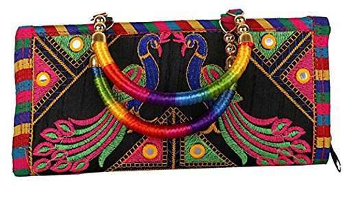 women rajasthani gujarati jaipuri embrodery clutch bag/ladies girls handbags stylish latest