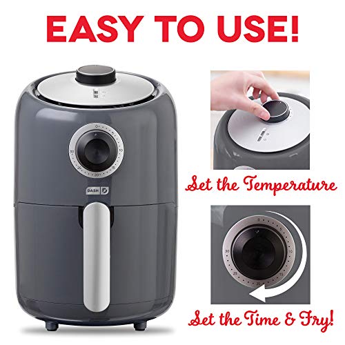 DASH Compact Air Fryer Oven Cooker with Temperature Control, Nonstick
