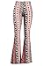 FASHIONOMICS Women's USA Fashion Boho Print & Solid Comfy Stretchy Bell Bottom Flare Palazzo Pants