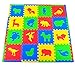 Joyin Toy 16 PCs Kids Puzzle Play Mat with Farm Animals, Safari Animals, Sea life, Dinosaur patterns