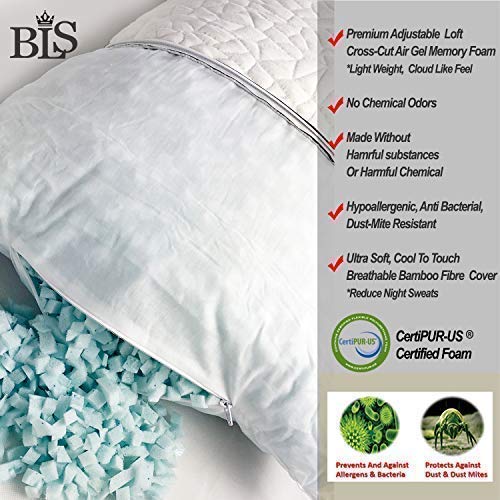 No Odor Comes With Removable Luxurious Stay Cool Ultra Soft Bamboo