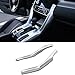 Rqing for Honda Civic 10th 2016 2017 2018 2019 ABS Interior Front Console Gear Shift Panel Cover Trim (Silver Paint)