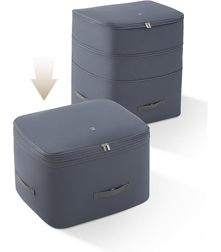 Boîtes De Rangement Pour Linge De Lit (Lot De 6) - Avec Fenêtre Transparente Et Étiquette - Taille 38x32x11.5 Cm