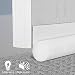 BAINING Draft Guard, 36 Inch Energy Saving Door Draft Stopper, Door Bottom Seal Keep Bugs Away, White