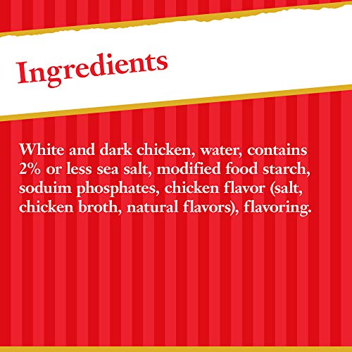HORMEL CANNED WHITE AND DARK CHUNK CHICKEN, 5 OUNCE (PACK OF 12)