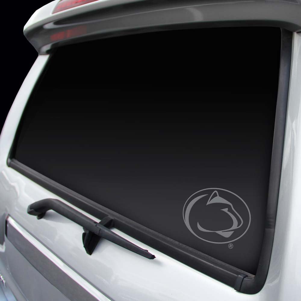 Penn State Nittany Lions Decal Silver Window Graphic