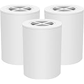 AOERUOW 3-Pack A-01 Replacement Shower Filter Cartridge Compatible with Afina Filtered Shower Head,Water Softener Filter for Hard Water Reduce Chlorine and Harmful Substances