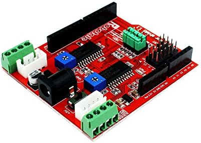 New grams Dual Stepper Step motor driver shield for arduino IO PWM CNC 3.3v 5v with A3967 chips