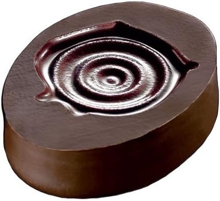 PCB Creation A2236 Single-Portion Textured Sheet for Chocolate, Drop-in-Water Design - Case of 1950