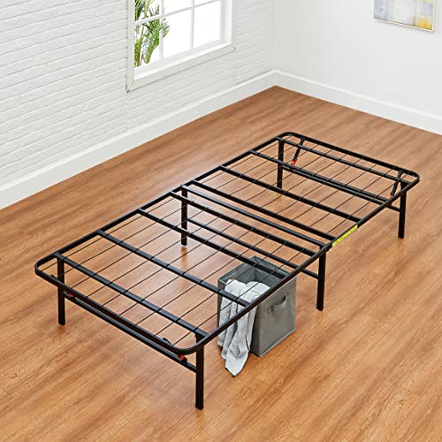 Amazon Basics Foldable Metal Platform Bed Frame with Tool Free Setup