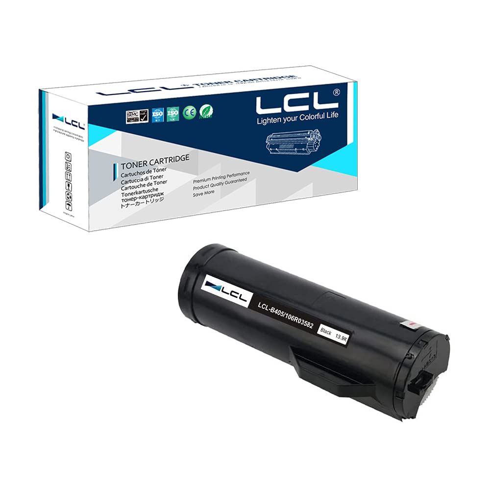 LCL Compatible Toner Cartridge VersaLink B405 B400 B400DN B400N B405DN 106R03582 106R03580 13900 Pages (1 Black) Replacement for Xerox VersaLink B405 Toner VersaLink B400 VersaLink B400DN B400N B405DN