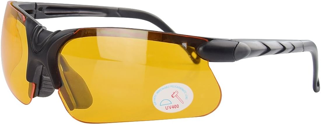 XAegis Shooting Glasses with Case Anti Fog Hunting Safety Glasses for Men Women : Clothing