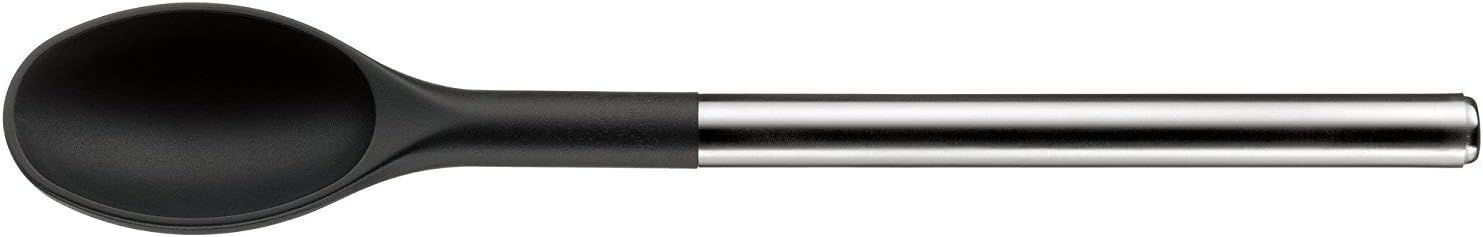 WMF Gourmet Kochlöffel Kunstoff 30 cm, Cromargan Edelstahl, Rührlöffel mit hitzebeständige Kunststoff-Laffe, spülmaschinengeeignet