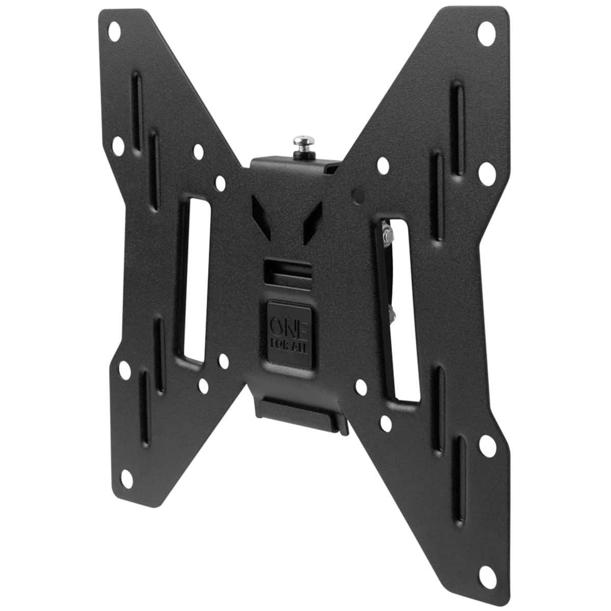 One For All TV Bracket – Tilt (15°) Wall Mount – Screen size 13-43 Inch - For All types of TVs (LED LCD Plasma) – Max Weight 50kgs – VESA 75x75 to 200x200 - Black – WM2221