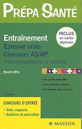 Entraînement épreuve orale concours AS-AP