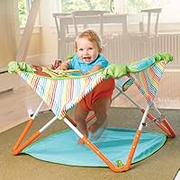 pop n jump portable activity center summer infant baby seat canopy folding