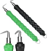 2x Automatic Rebar Tie Wire Twister Tool Retractable Hook Concrete view 8