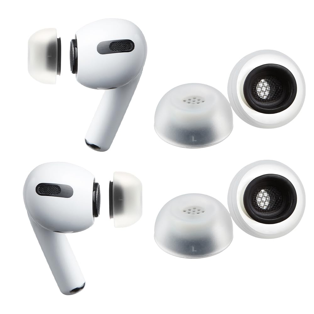 AZLA MAX for Airpods Pro 1st & 2nd Gen / 2 Pairs (L) – Airpod Pro Ear Tip Replacement – Airpod Pro Tips with Premium Silicone, Airpod Pro Tips, Airpod Ear Tips