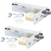 Nibras New True Top Door Hinge Cartridge Fits Both 870837 (Right) &amp; 870838 (Left) Side, Top Left Door Hinge kit, Refrigerator Door Hinges, Heavy Duty Hinges - 2 Pack