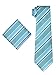 Men's Dress Shirt, Tie & Hanky Set-Turquoise XL (17-17.5) Neck 34/35 Sleeve